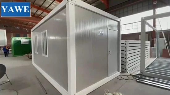 Сборный модульный портативный контейнер для офиса, лагеря, доставки, плоский контейнер для Филиппин